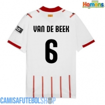 Camisa de time de futebol Girona Donny van de Beek #6 Replicas 1º Equipamento 2025-26 Manga Curta